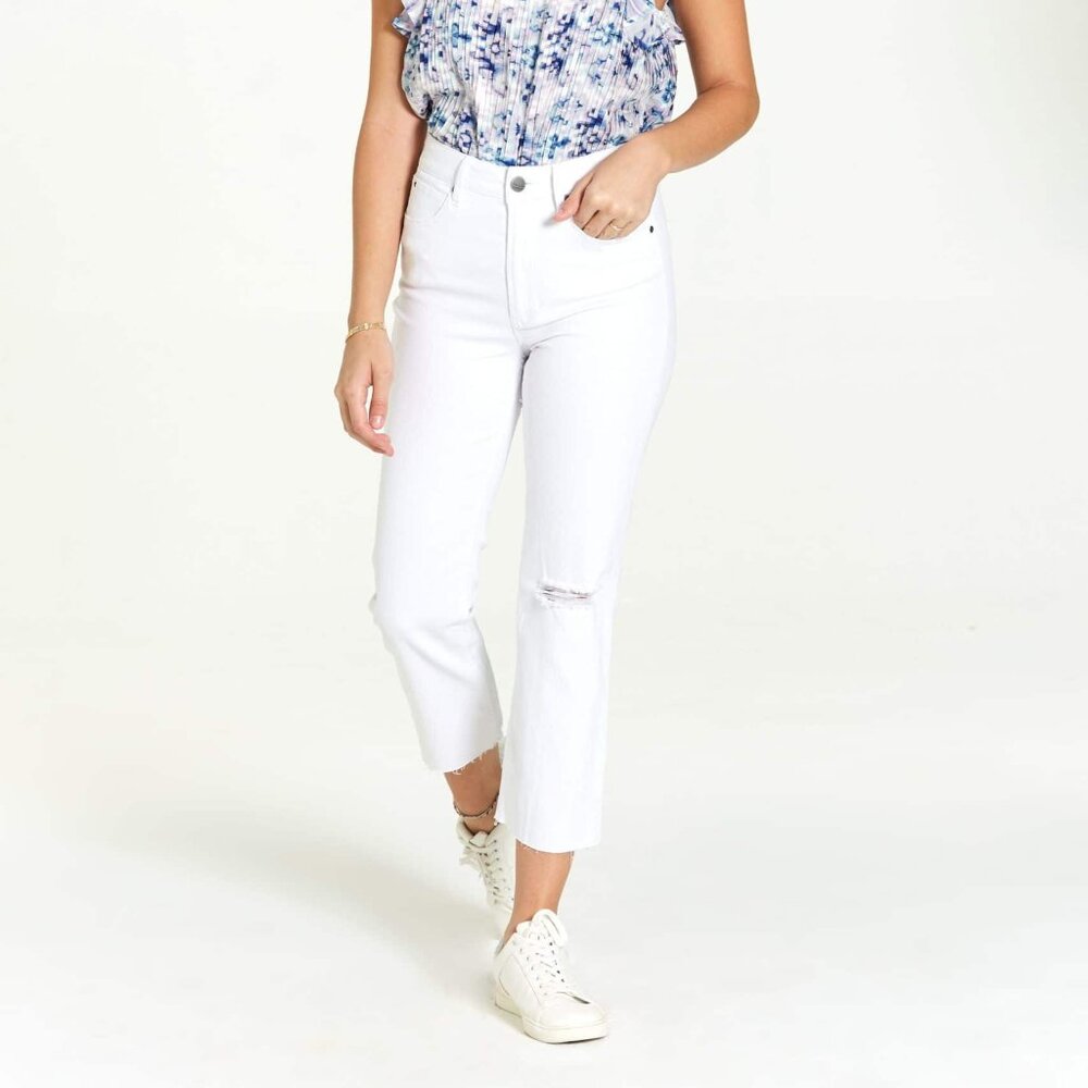 NWT - Dear John: Frankie Jean in Optic White